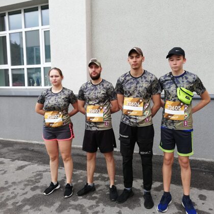 Jaunsargi piedalās virtuālajā maratonā