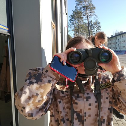 Ekskursija uz Adažu militāro bāzi 2019.